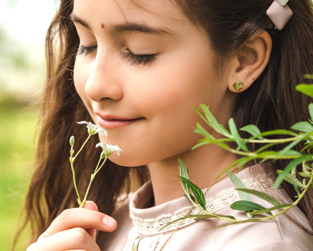 Dambo dečije minđuše sa brilijantom