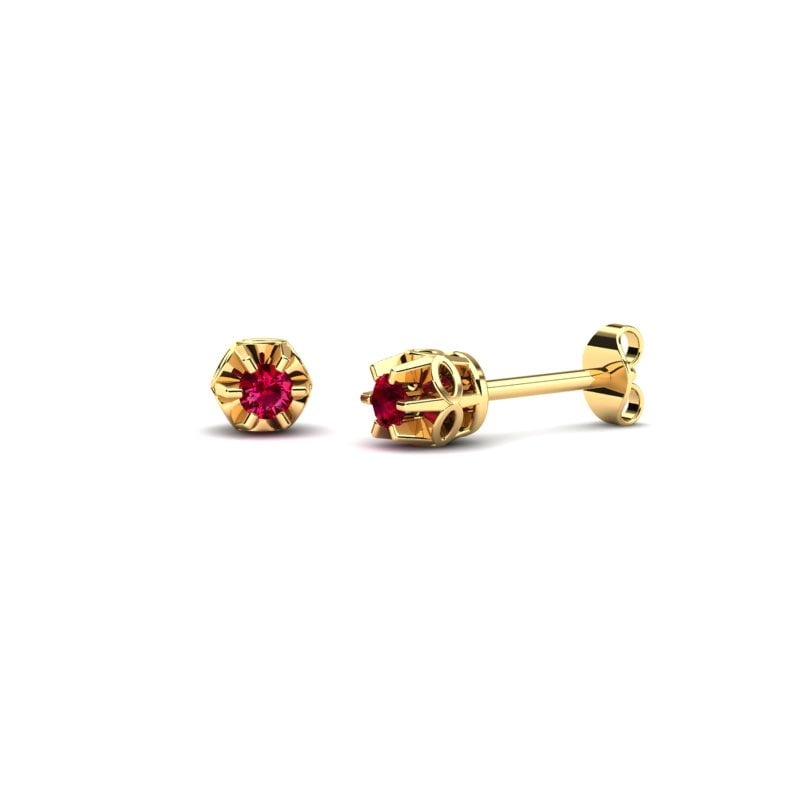 The Ruby Russian naušnice