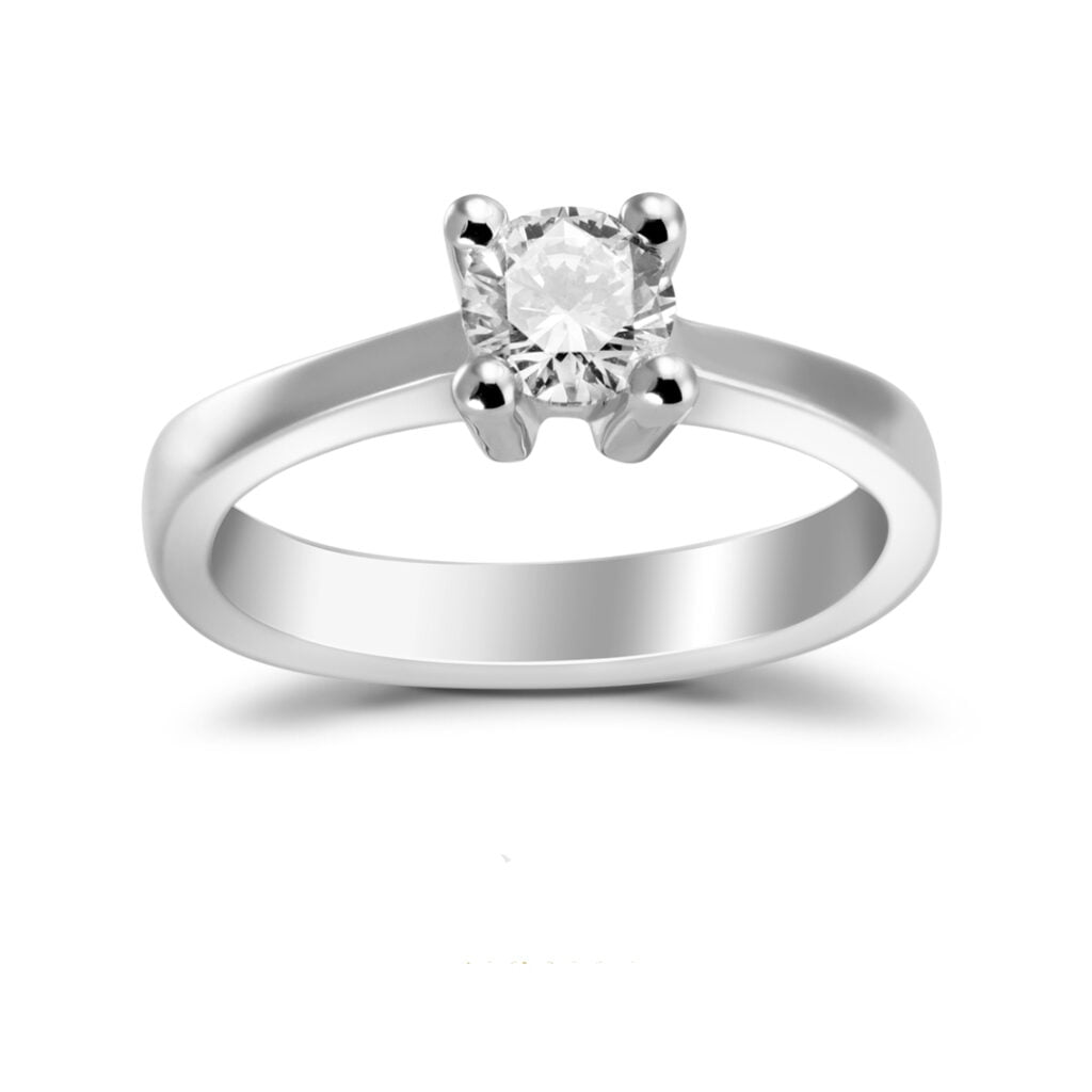 Brilijantski verenički prsten