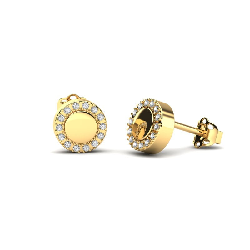 Diamond Wheel brilijantske minđuše