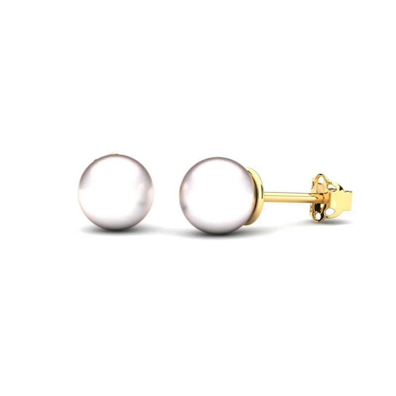 Single Pearl Stud minđuše