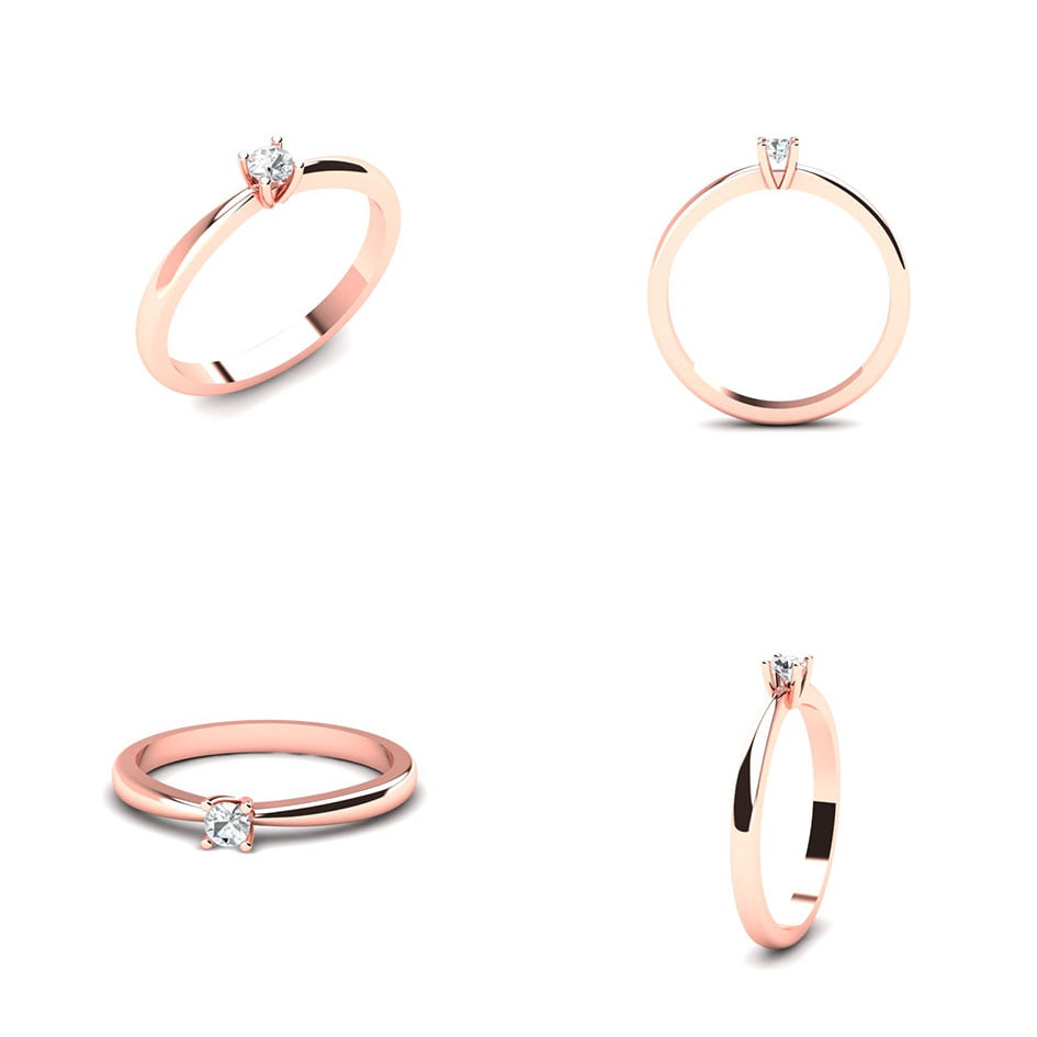 Prsten sa dijamantom