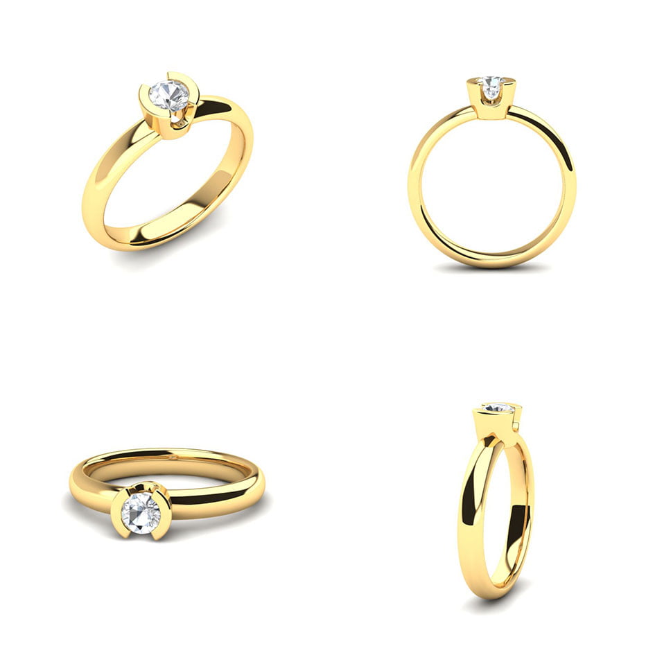 Verenički prsten sa dijamantom