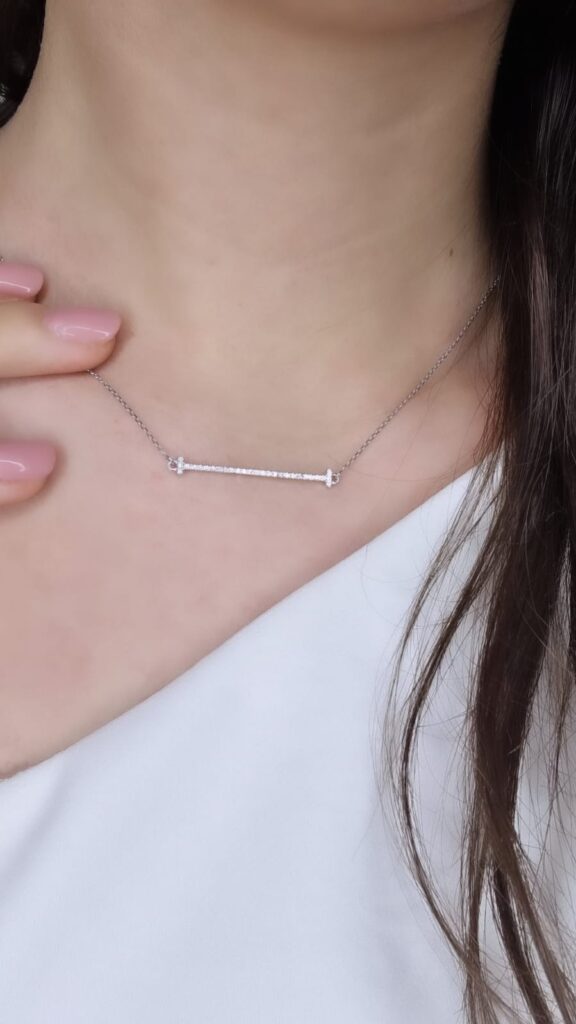 Ogrlica niz brilijanata