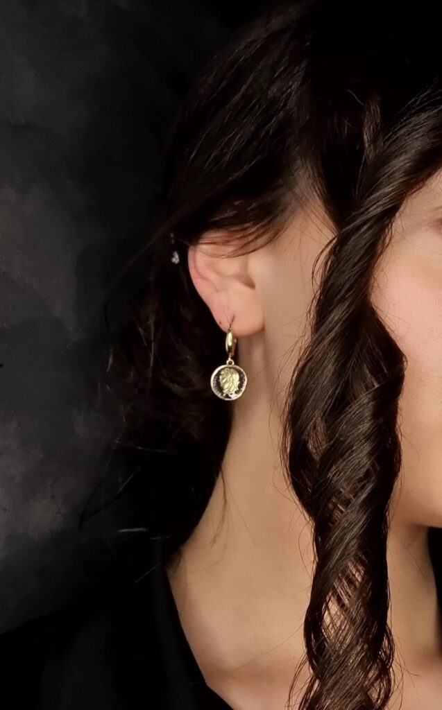 Minđuše od žutog zlata