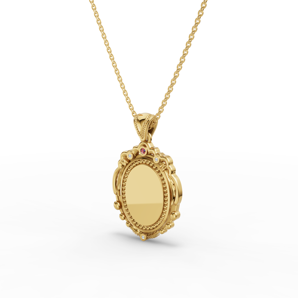 Ogledalo Duše 18 karatno zlato