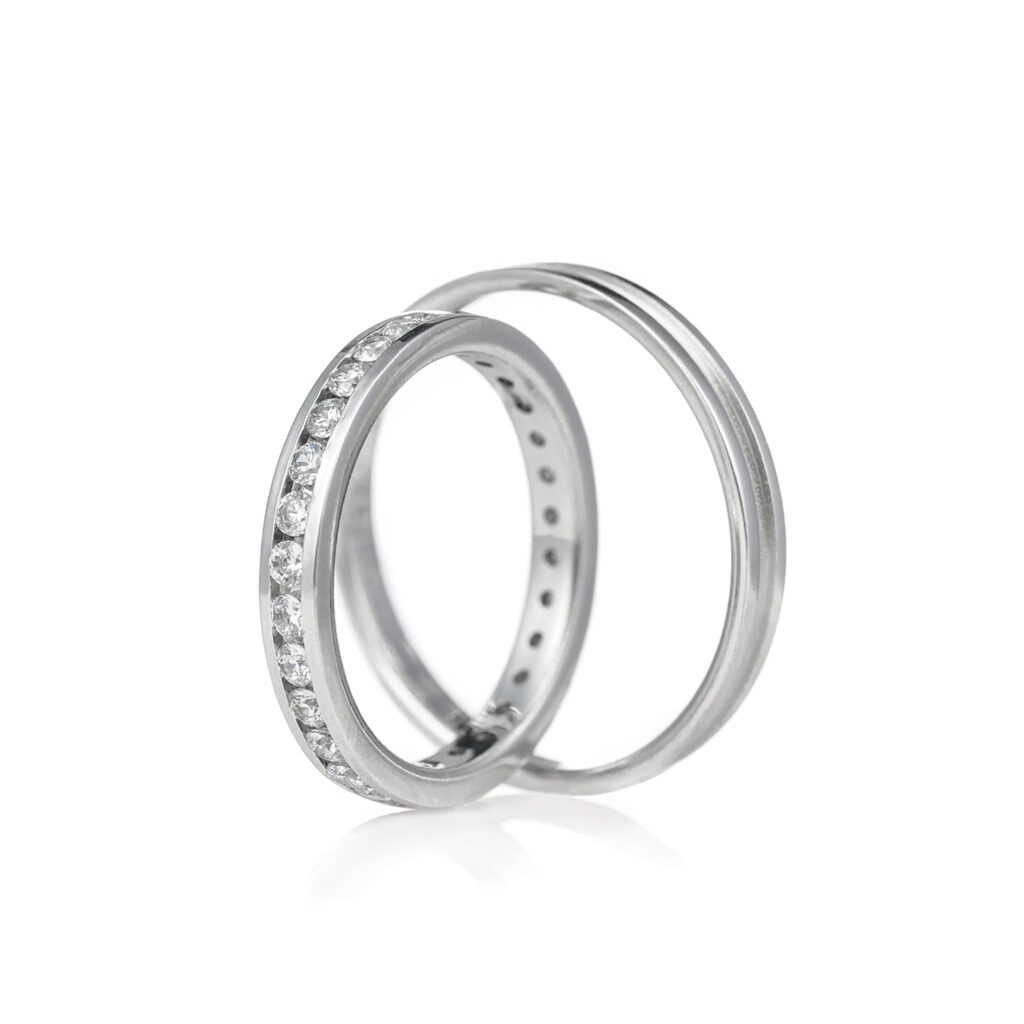 Burme od belog zlata sa dijamantima