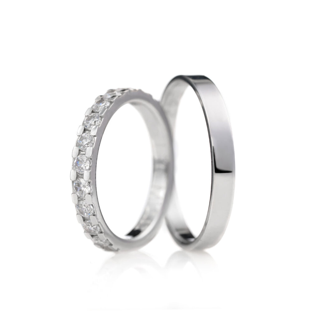 Burme od belog zlata sa dijamantima