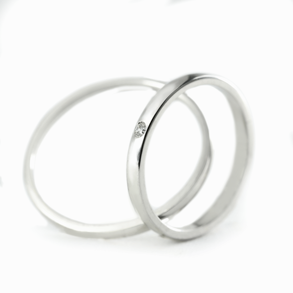 Burme od belog zlata sa dijamantom