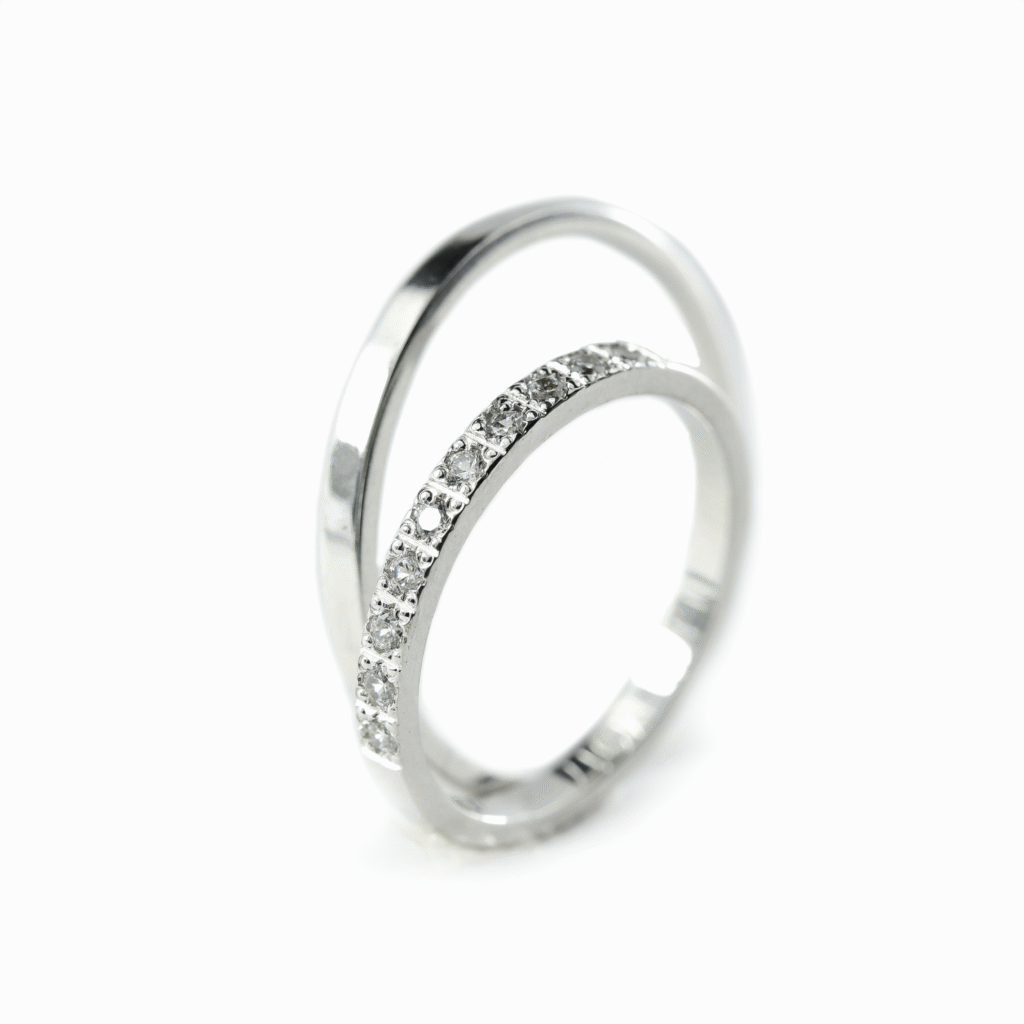 Burme od belog zlata sa dijamantima