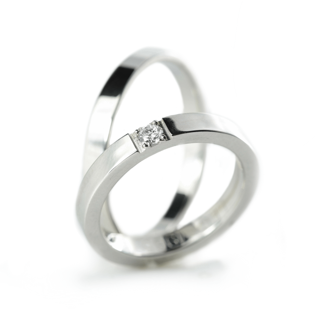 Burme od belog zlata sa dijamantima