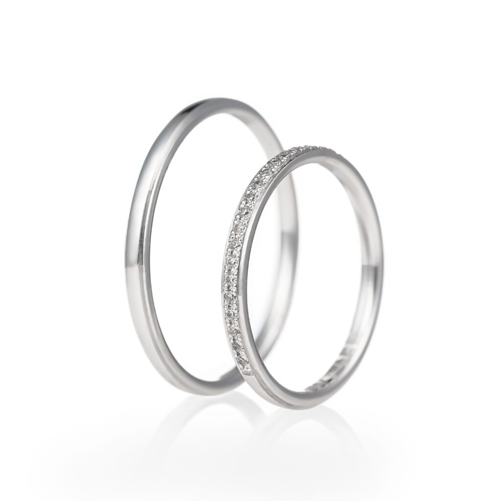 Burme od belog zlata sa dijamantima