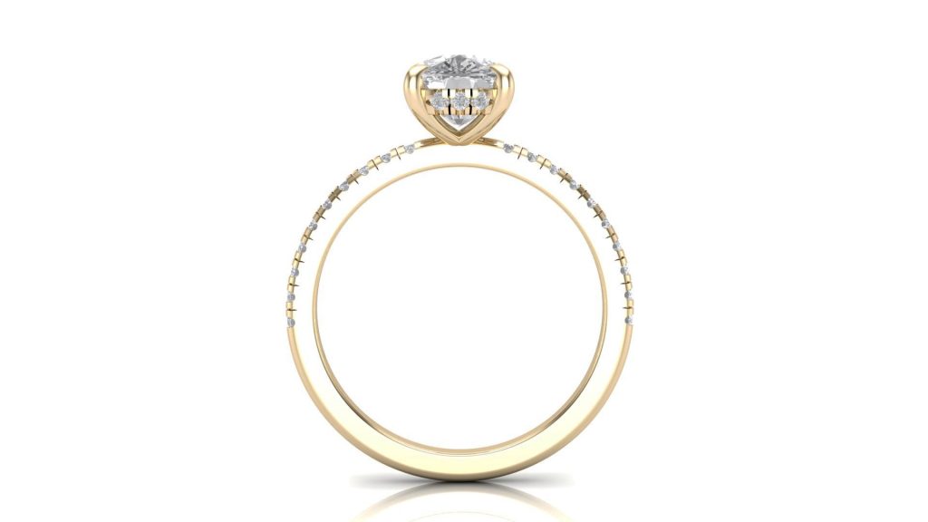 Cushion Cut Engagement Ring