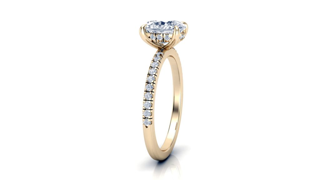 Cushion Cut Engagement Ring