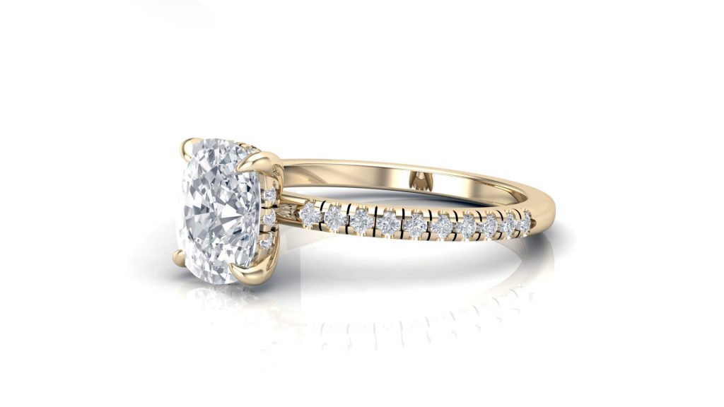Cushion Cut Engagement Ring