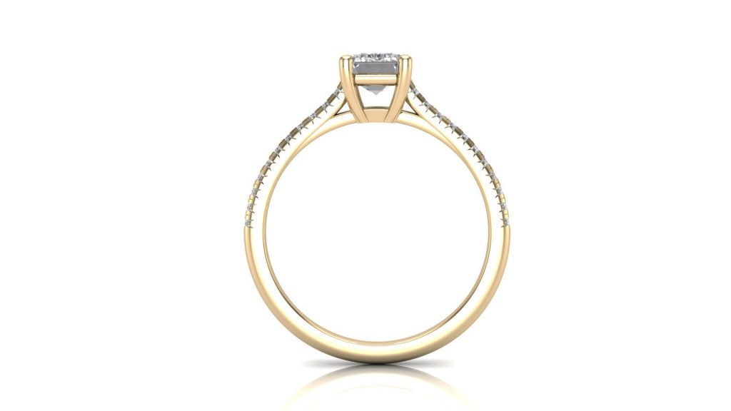 Emerald Cut Engagement Ring