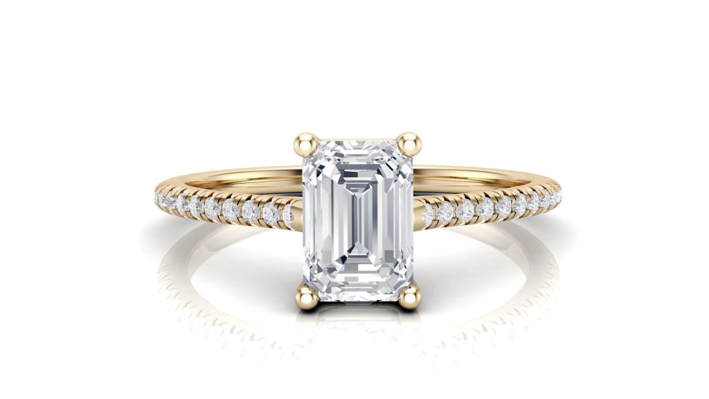 Emerald Cut Engagement Ring