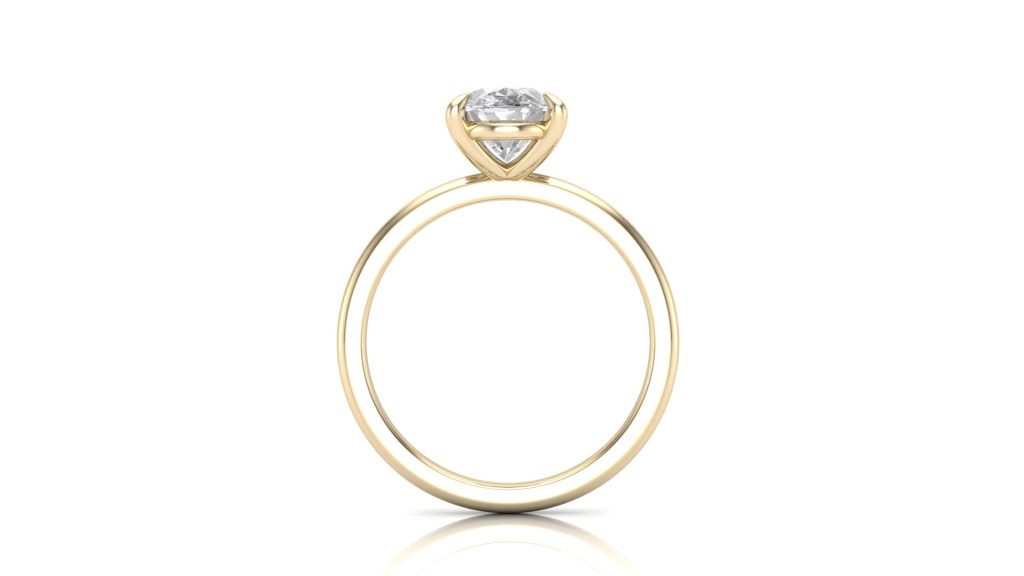 Oval Cut Engagement Ring