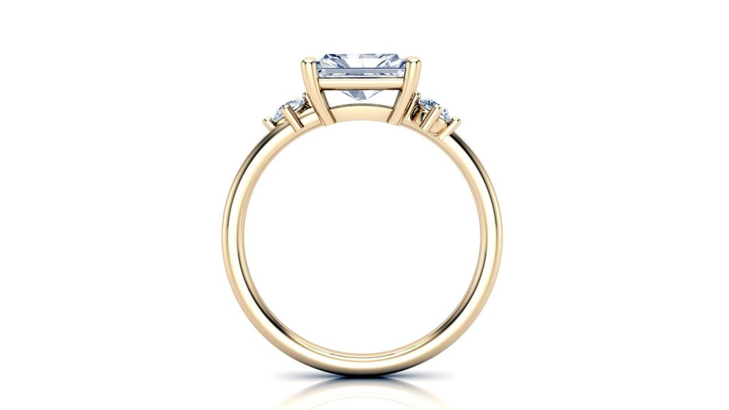 Radiant Cut Engagement ring