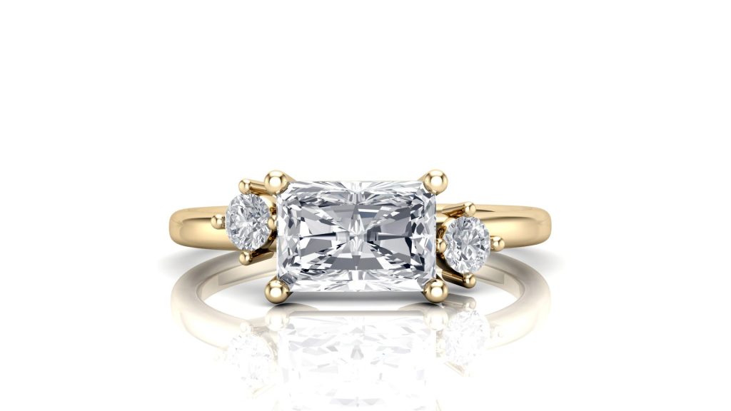 Radiant Cut Engagement ring